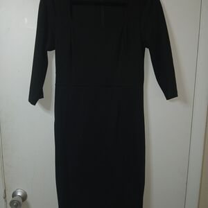 Chic Black Long Sleeve Dress